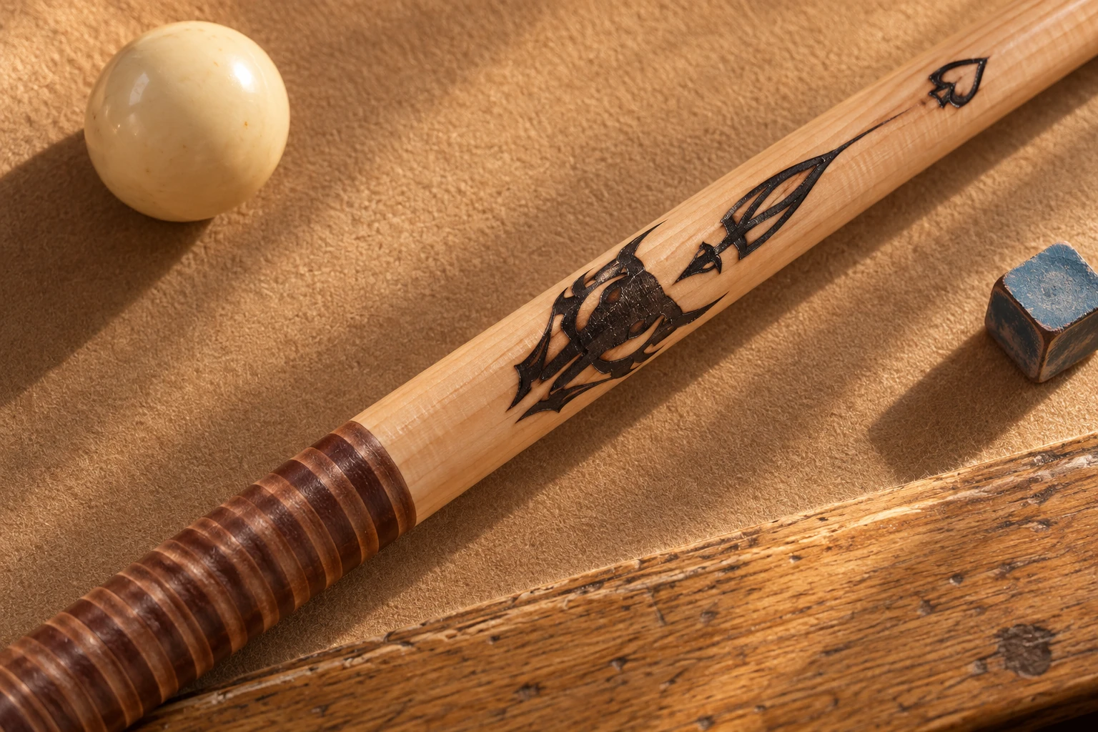 Outlaw Cues Official Website – Wood. Leather. Character.